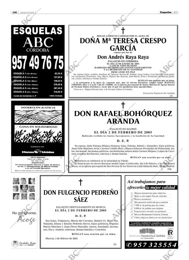 ABC CORDOBA 03-02-2005 página 63