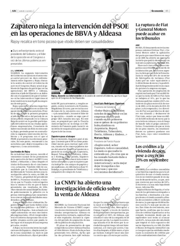 ABC MADRID 03-02-2005 página 85