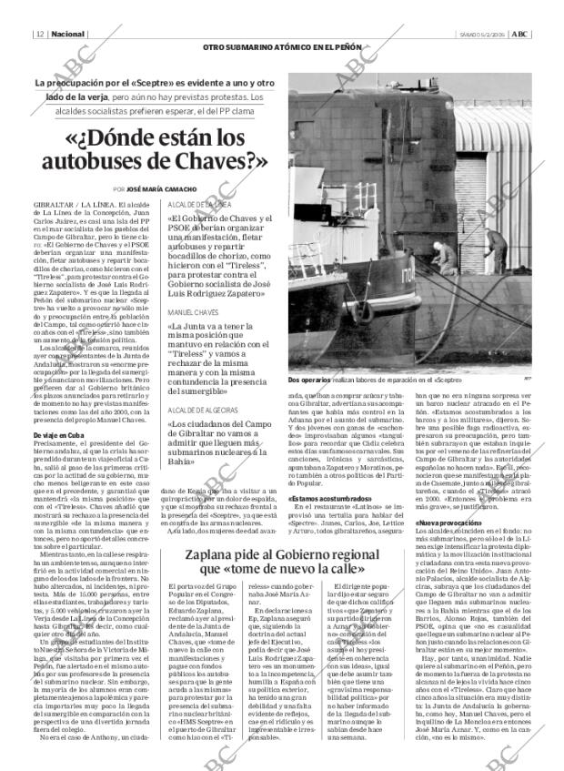 ABC MADRID 05-02-2005 página 12