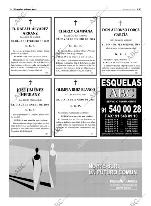ABC MADRID 05-02-2005 página 74