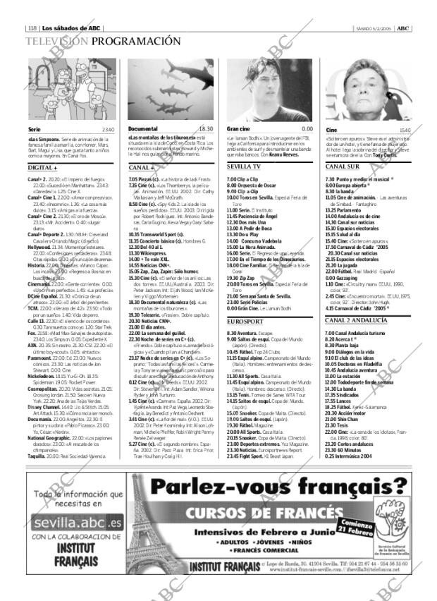 ABC SEVILLA 05-02-2005 página 118