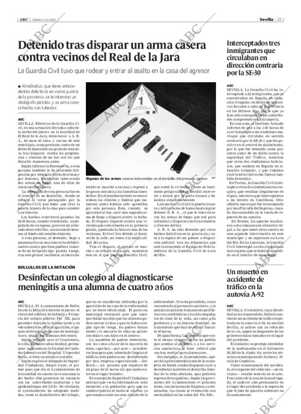 ABC SEVILLA 05-02-2005 página 23