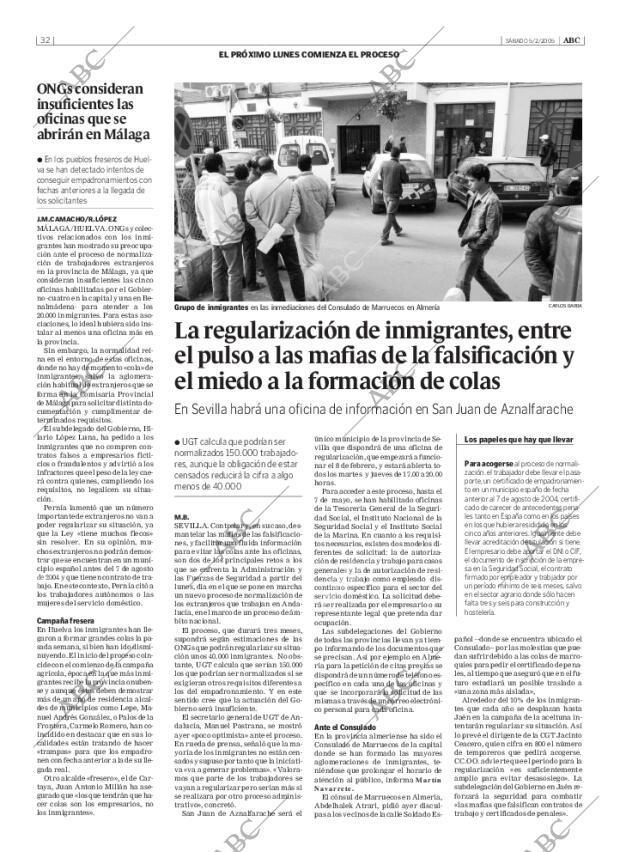 ABC SEVILLA 05-02-2005 página 32