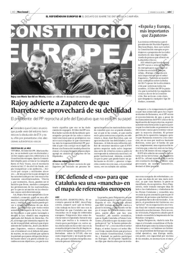ABC SEVILLA 05-02-2005 página 40