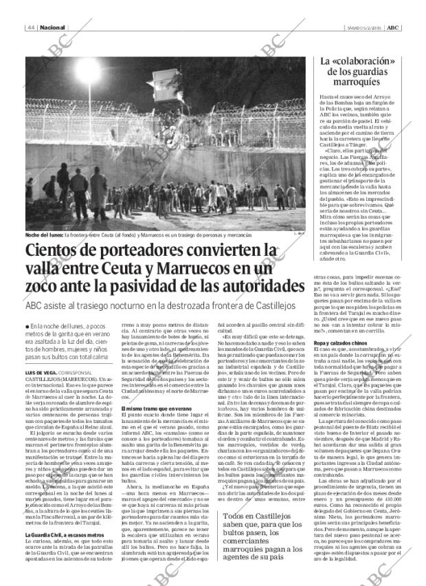 ABC SEVILLA 05-02-2005 página 44