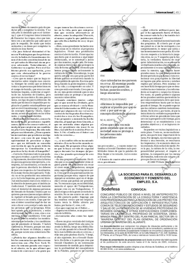 ABC SEVILLA 05-02-2005 página 49