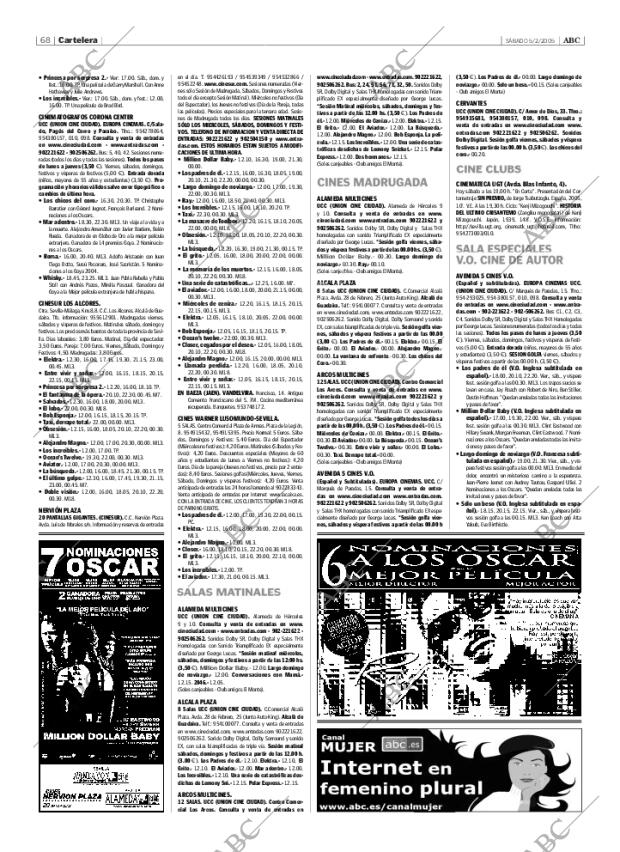 ABC SEVILLA 05-02-2005 página 68