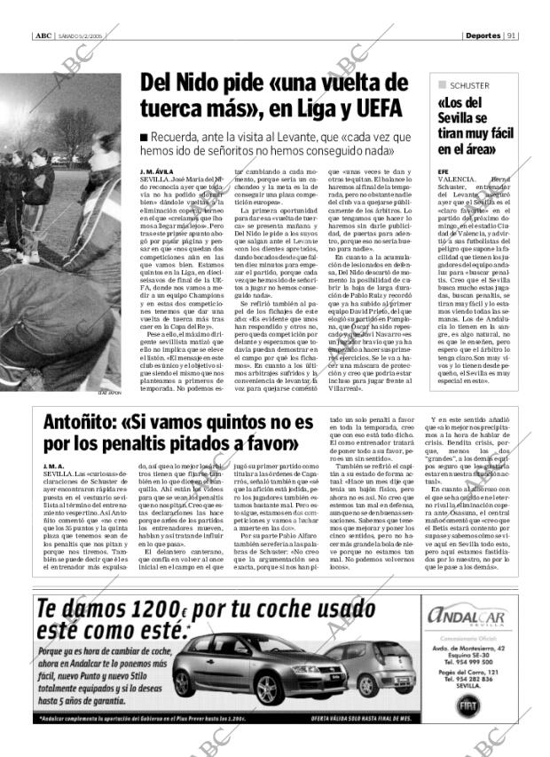 ABC SEVILLA 05-02-2005 página 91