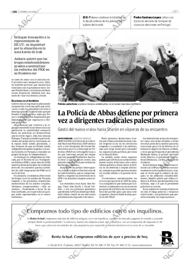 ABC MADRID 06-02-2005 página 27