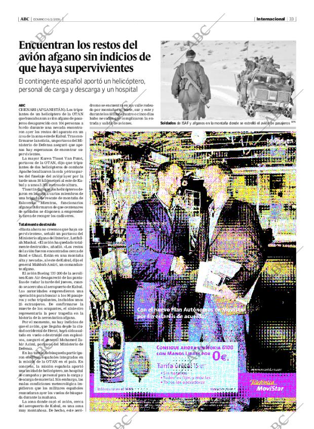 ABC MADRID 06-02-2005 página 33
