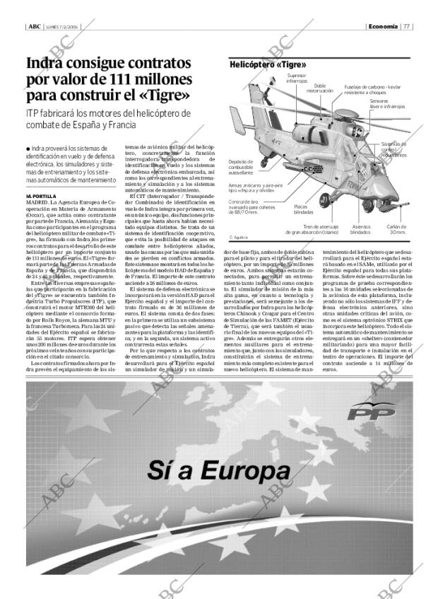 ABC MADRID 07-02-2005 página 77