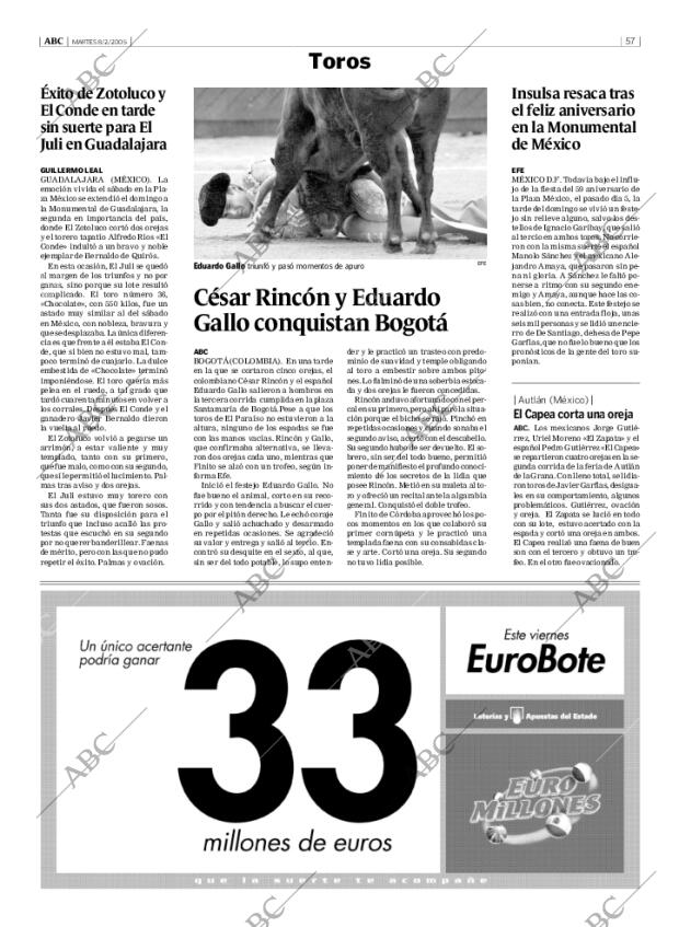 ABC MADRID 08-02-2005 página 57