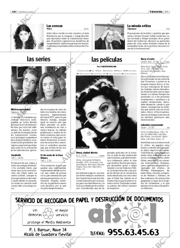ABC SEVILLA 08-02-2005 página 105