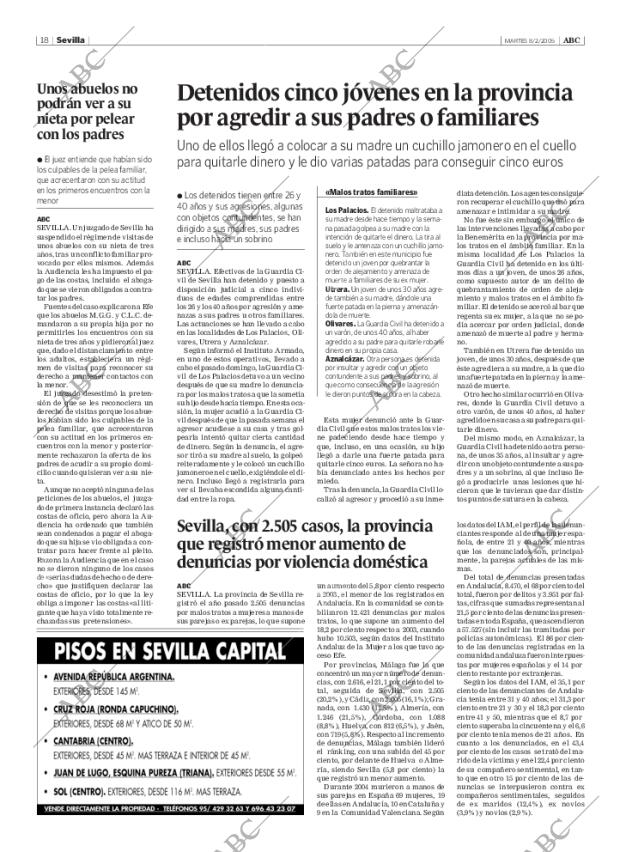 ABC SEVILLA 08-02-2005 página 18