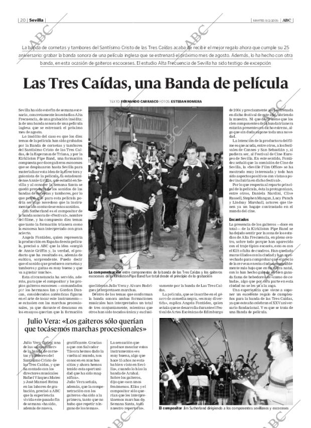 ABC SEVILLA 08-02-2005 página 20