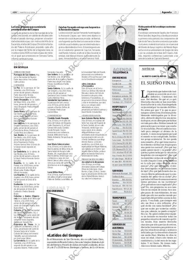 ABC SEVILLA 08-02-2005 página 25