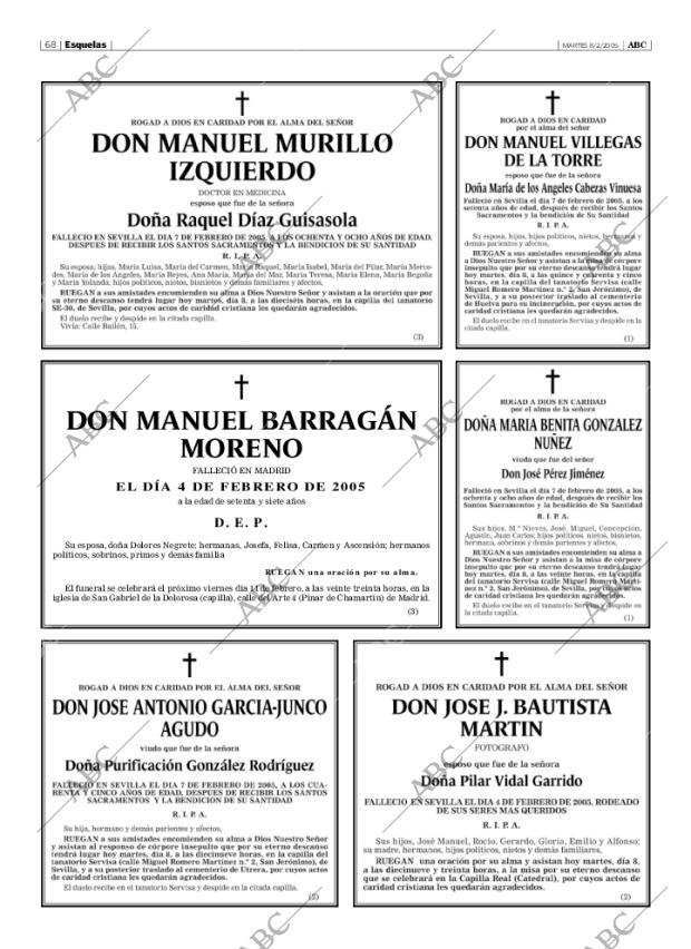 ABC SEVILLA 08-02-2005 página 68