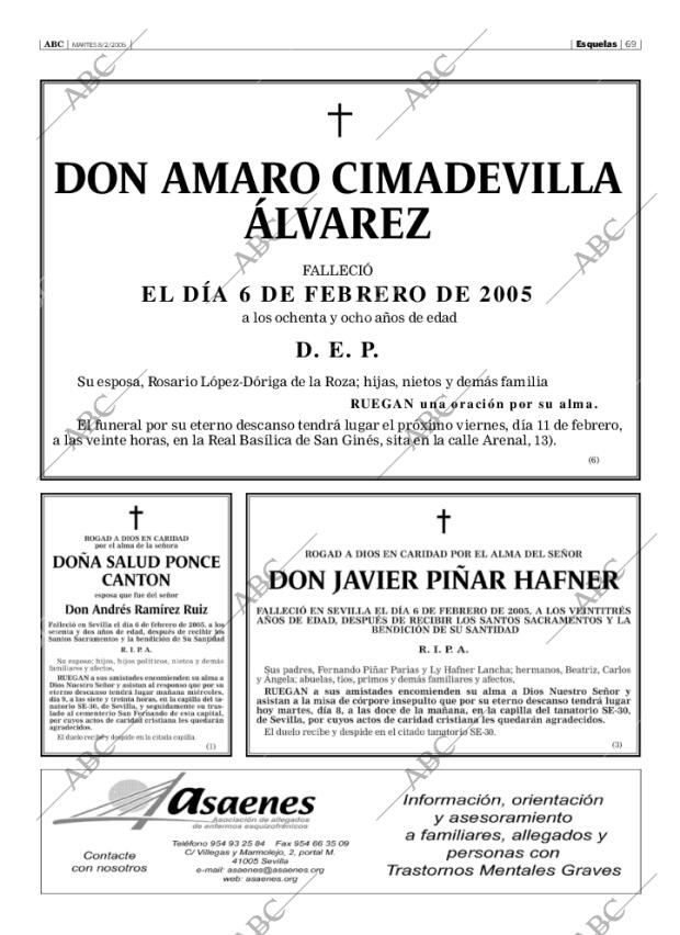 ABC SEVILLA 08-02-2005 página 69