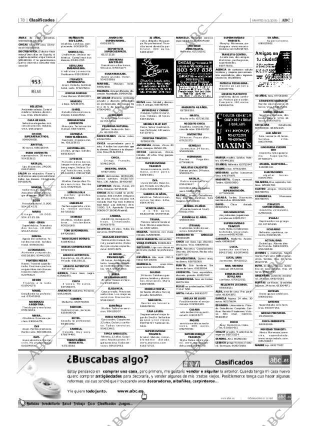 ABC SEVILLA 08-02-2005 página 78