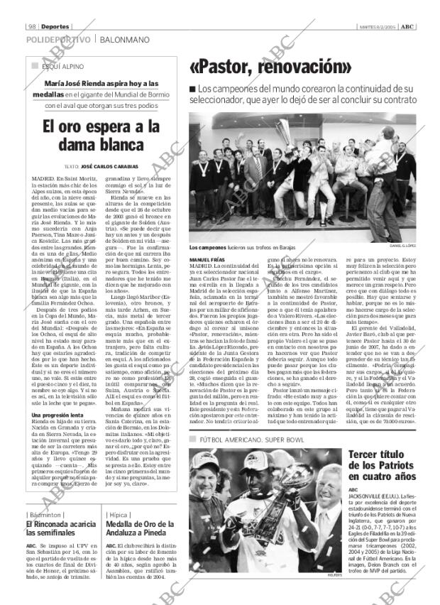 ABC SEVILLA 08-02-2005 página 98