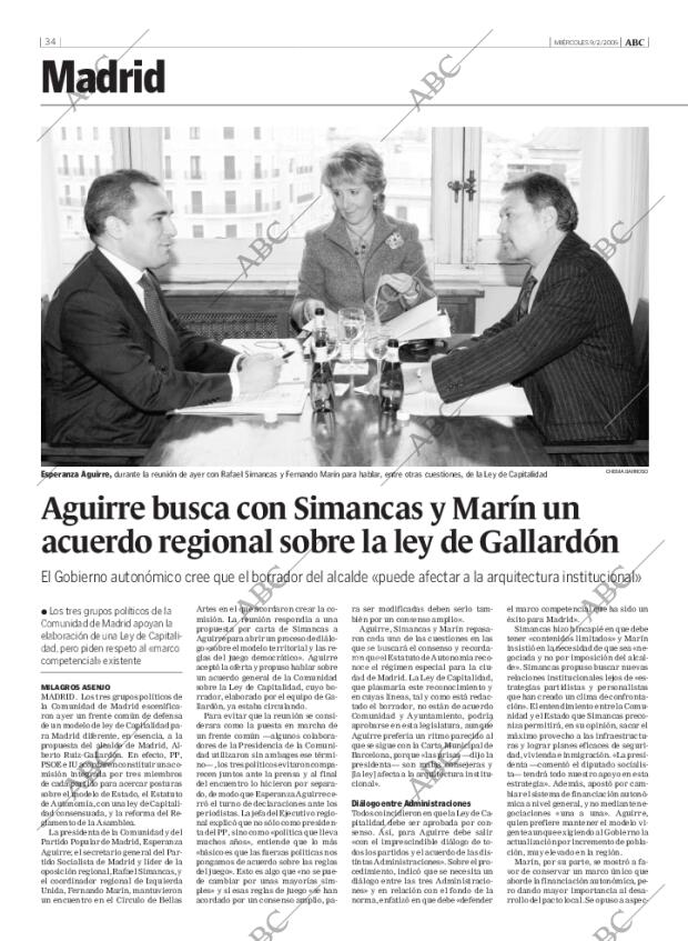ABC MADRID 09-02-2005 página 34