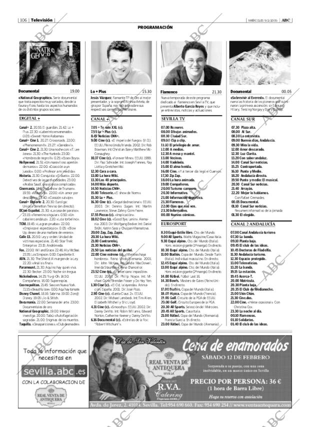ABC SEVILLA 09-02-2005 página 106