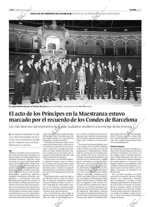 ABC SEVILLA 09-02-2005 página 13
