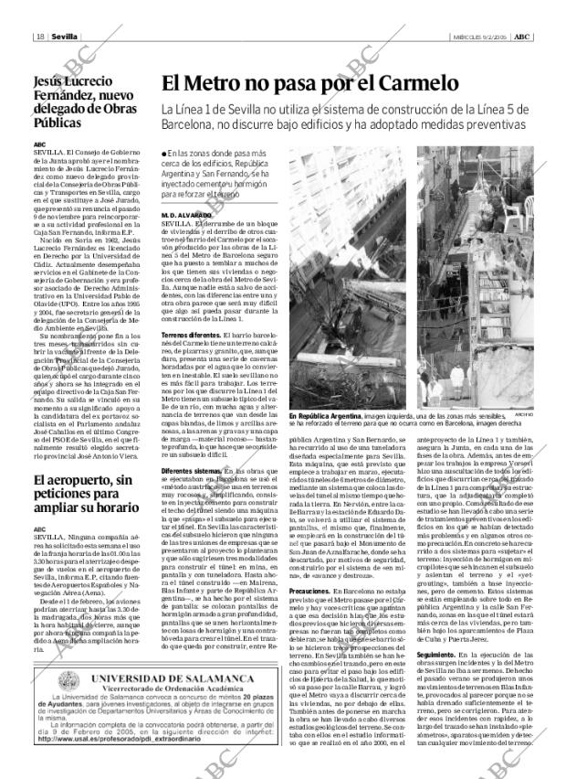 ABC SEVILLA 09-02-2005 página 18