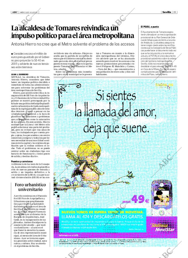 ABC SEVILLA 09-02-2005 página 19