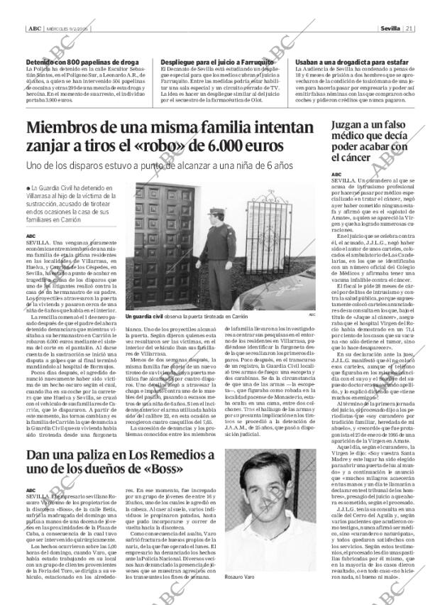 ABC SEVILLA 09-02-2005 página 21