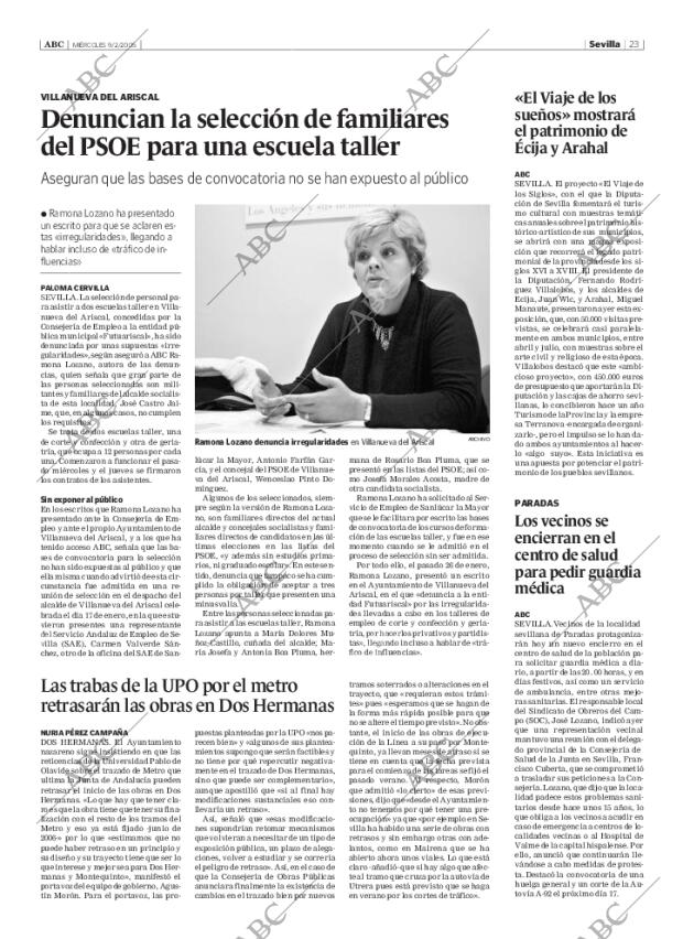 ABC SEVILLA 09-02-2005 página 23