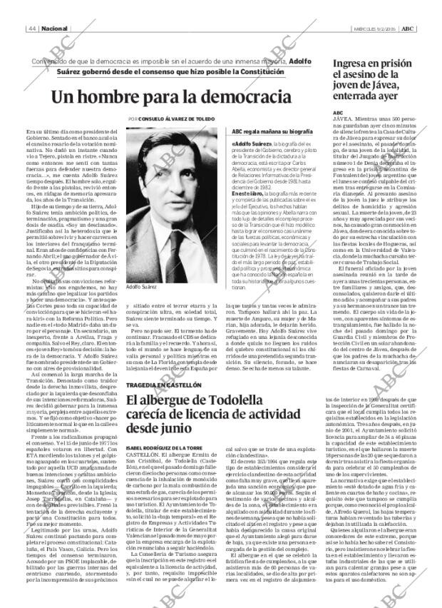 ABC SEVILLA 09-02-2005 página 44