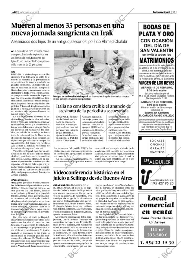 ABC SEVILLA 09-02-2005 página 51