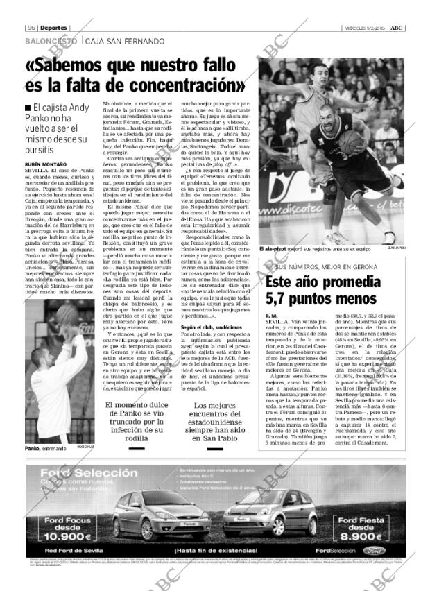 ABC SEVILLA 09-02-2005 página 96