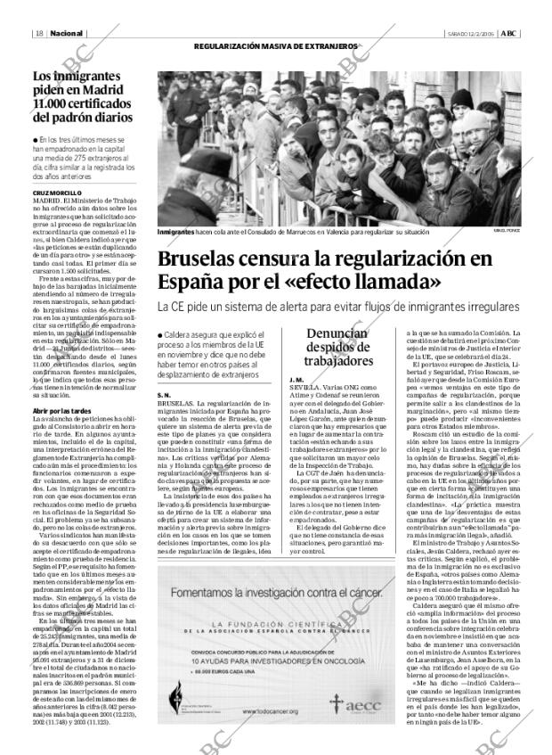 ABC MADRID 12-02-2005 página 18