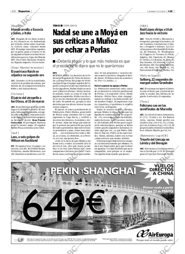 ABC MADRID 13-02-2005 página 102