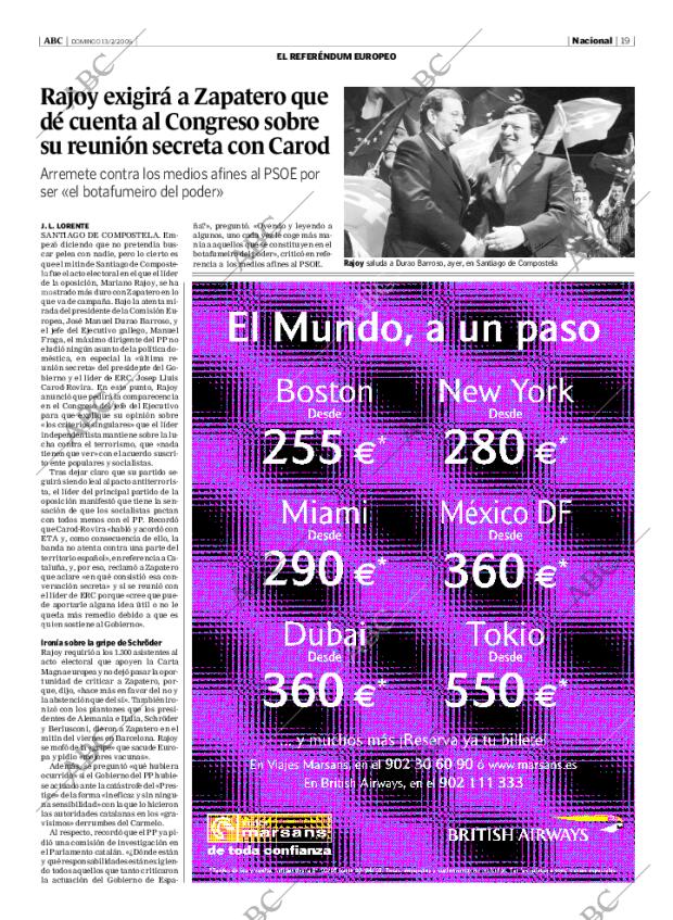 ABC MADRID 13-02-2005 página 19