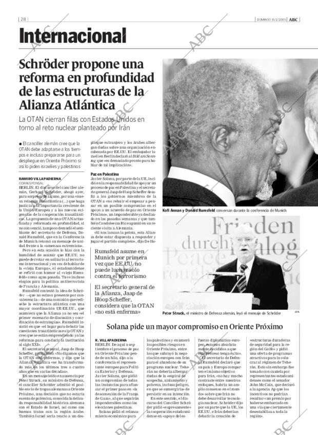 ABC MADRID 13-02-2005 página 28