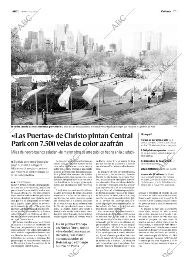 ABC MADRID 13-02-2005 página 77