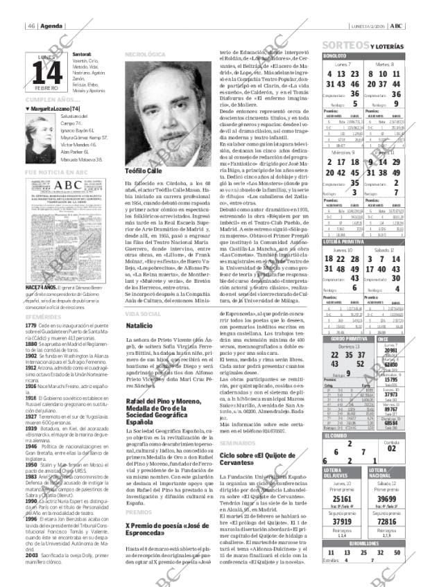ABC MADRID 14-02-2005 página 46