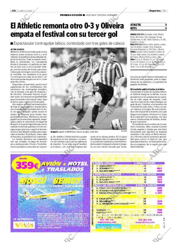 ABC MADRID 14-02-2005 página 93