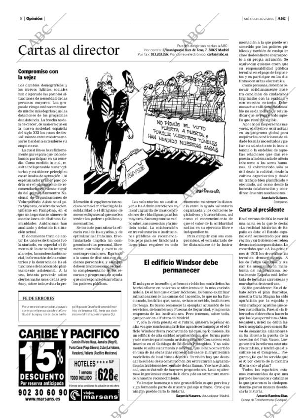 ABC MADRID 16-02-2005 página 8