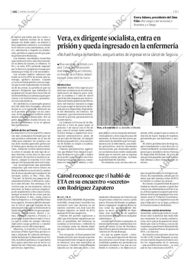 ABC MADRID 17-02-2005 página 11