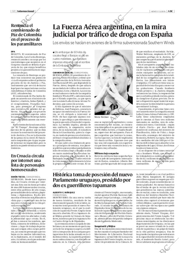ABC MADRID 17-02-2005 página 32