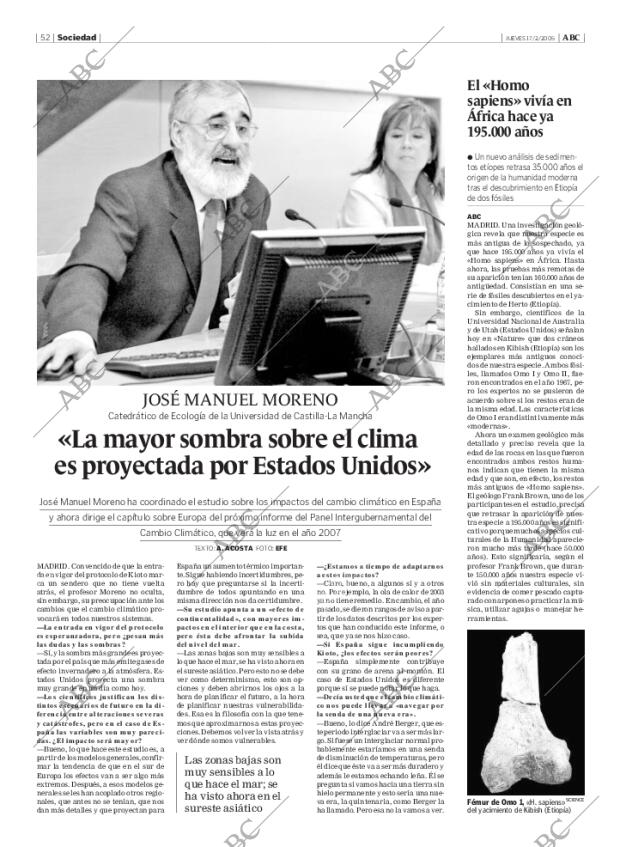 ABC MADRID 17-02-2005 página 52
