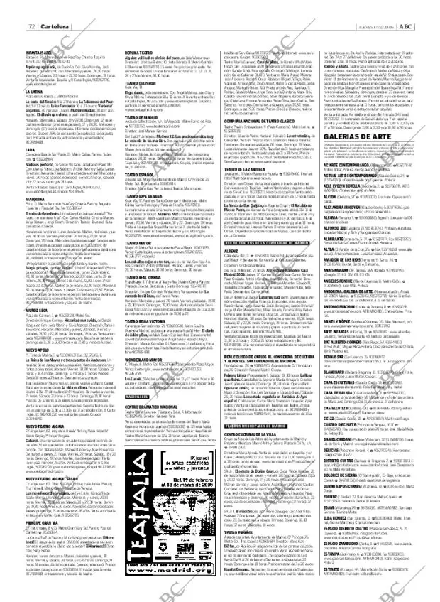 ABC MADRID 17-02-2005 página 72
