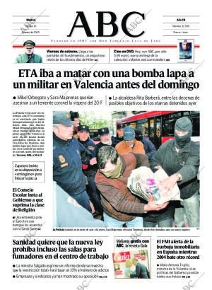 ABC MADRID 18-02-2005 página 1