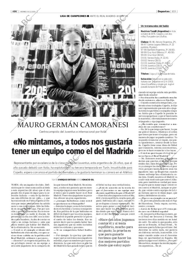 ABC MADRID 18-02-2005 página 103
