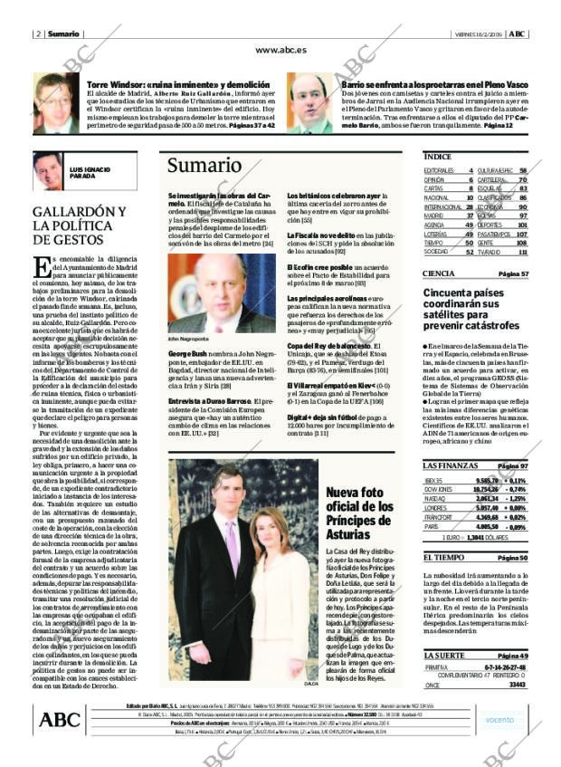 ABC MADRID 18-02-2005 página 2