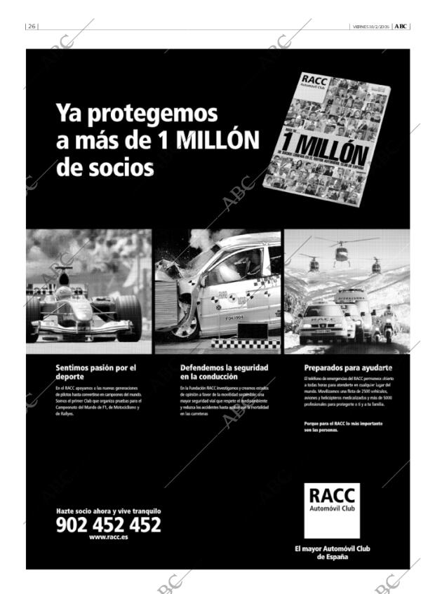 ABC MADRID 18-02-2005 página 26